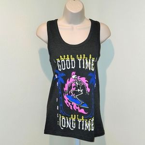 WOMENS BIKER SLEEVELESS TEE